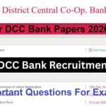 Latur DCC Bank Papers 2026